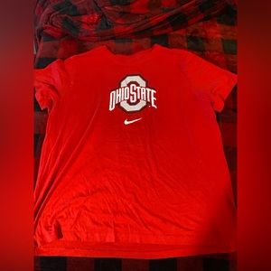 Ohio state football t shirt Nike tee XL